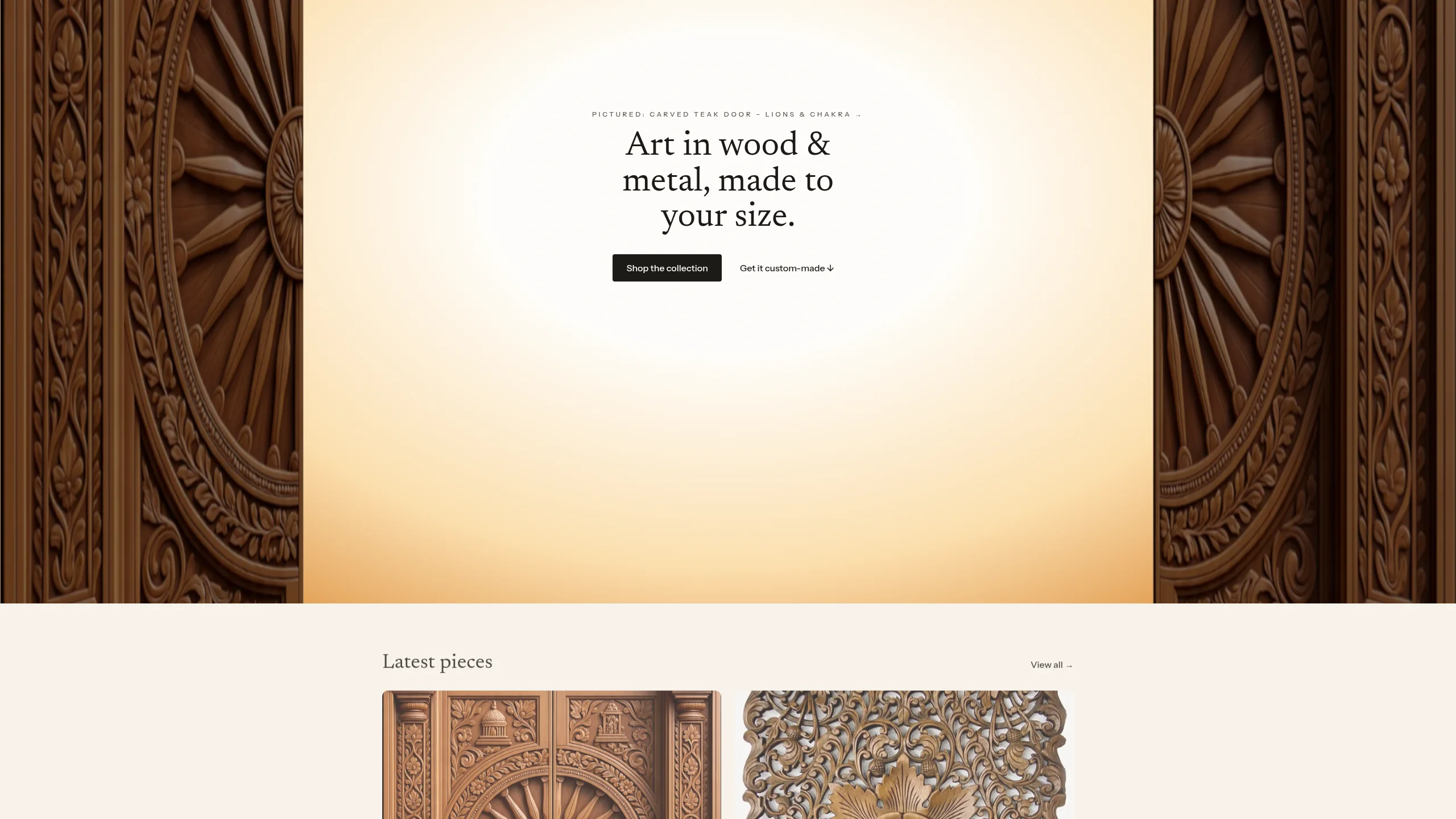 Axis Dimension home page